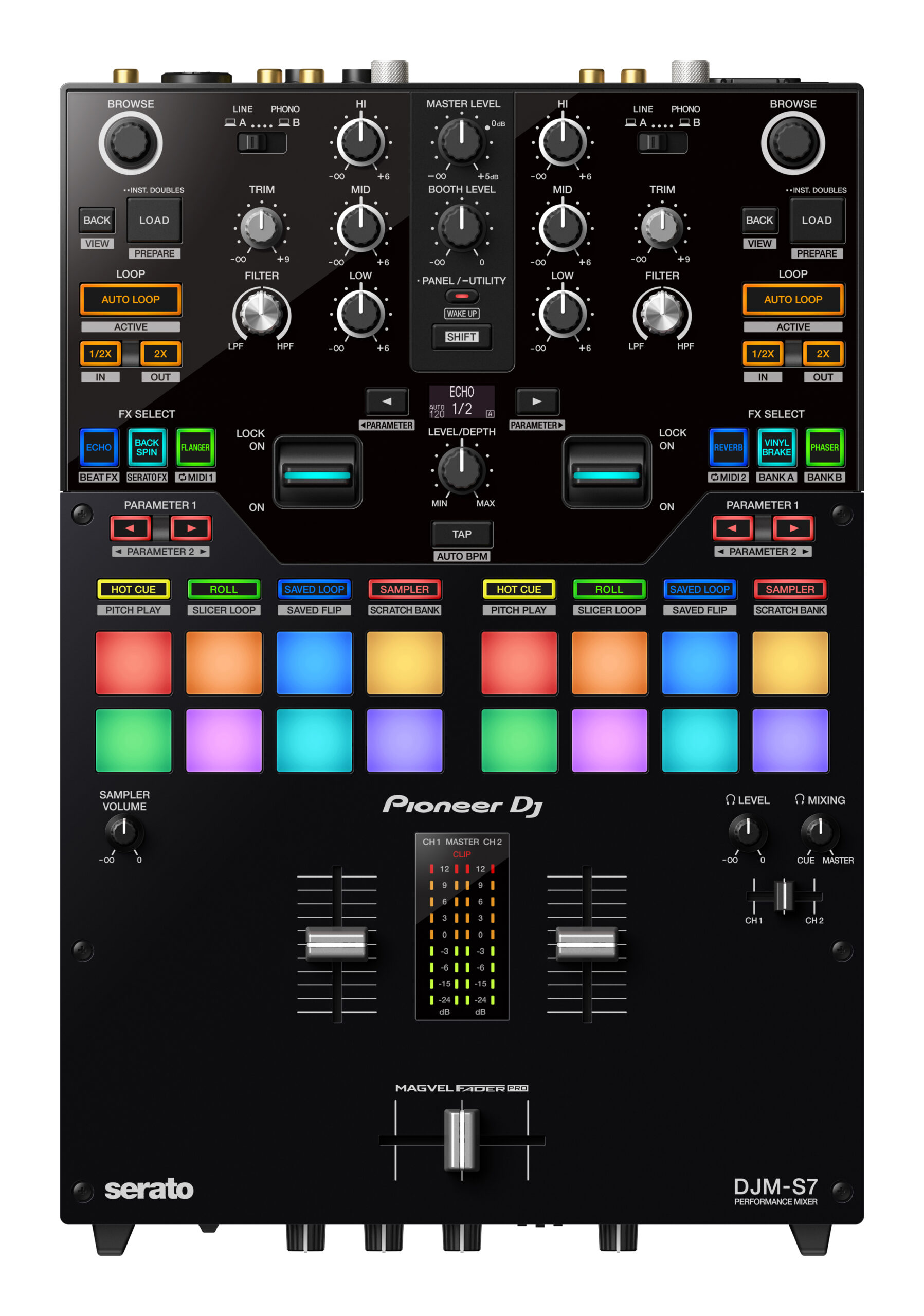 PIONEER DJ DJM S7 battle mixer a 2 canali - immagine 8