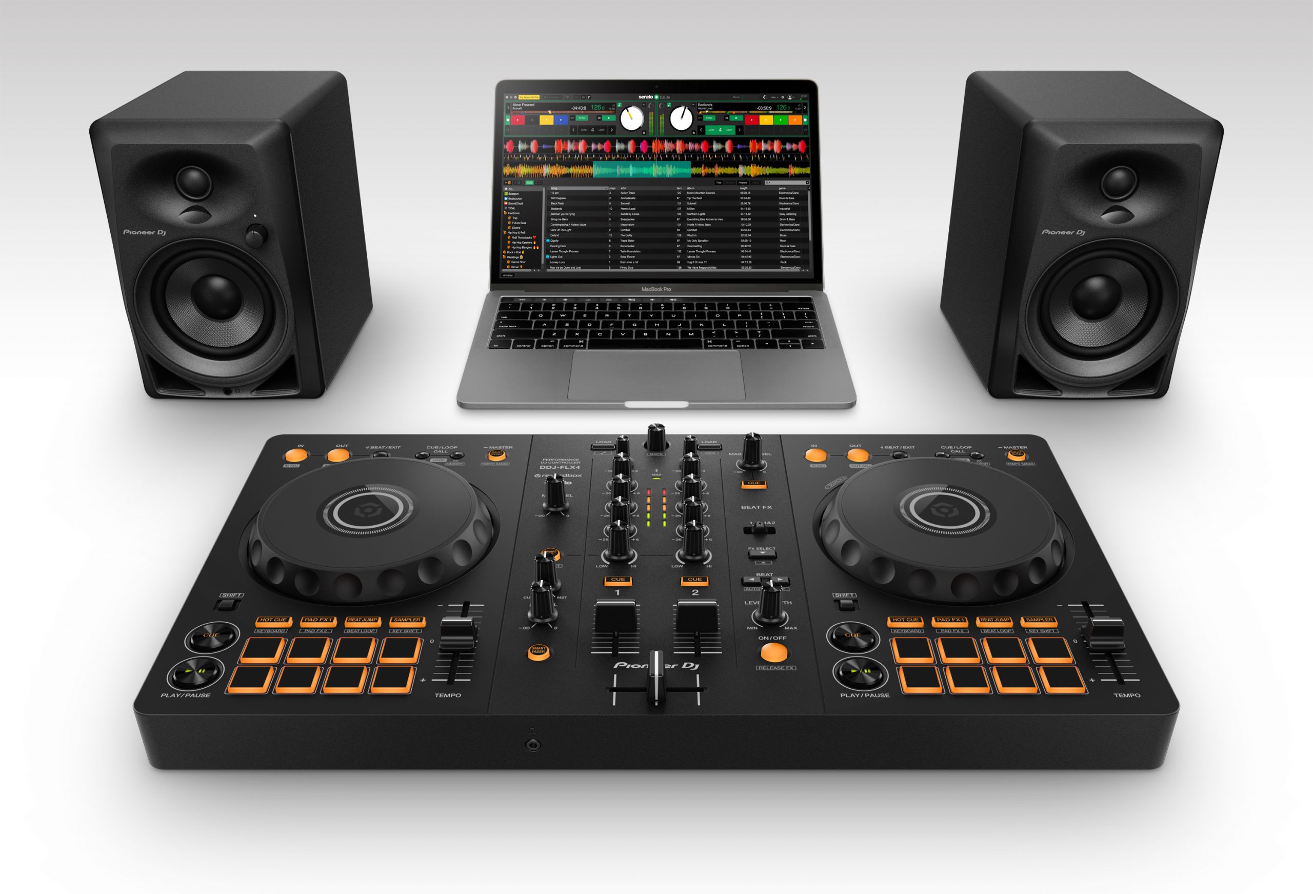 PIONEER DJ DDJ FLX4 CONTROLLER MIDI REKORDBOX SERATO DJ LITE - immagine 7