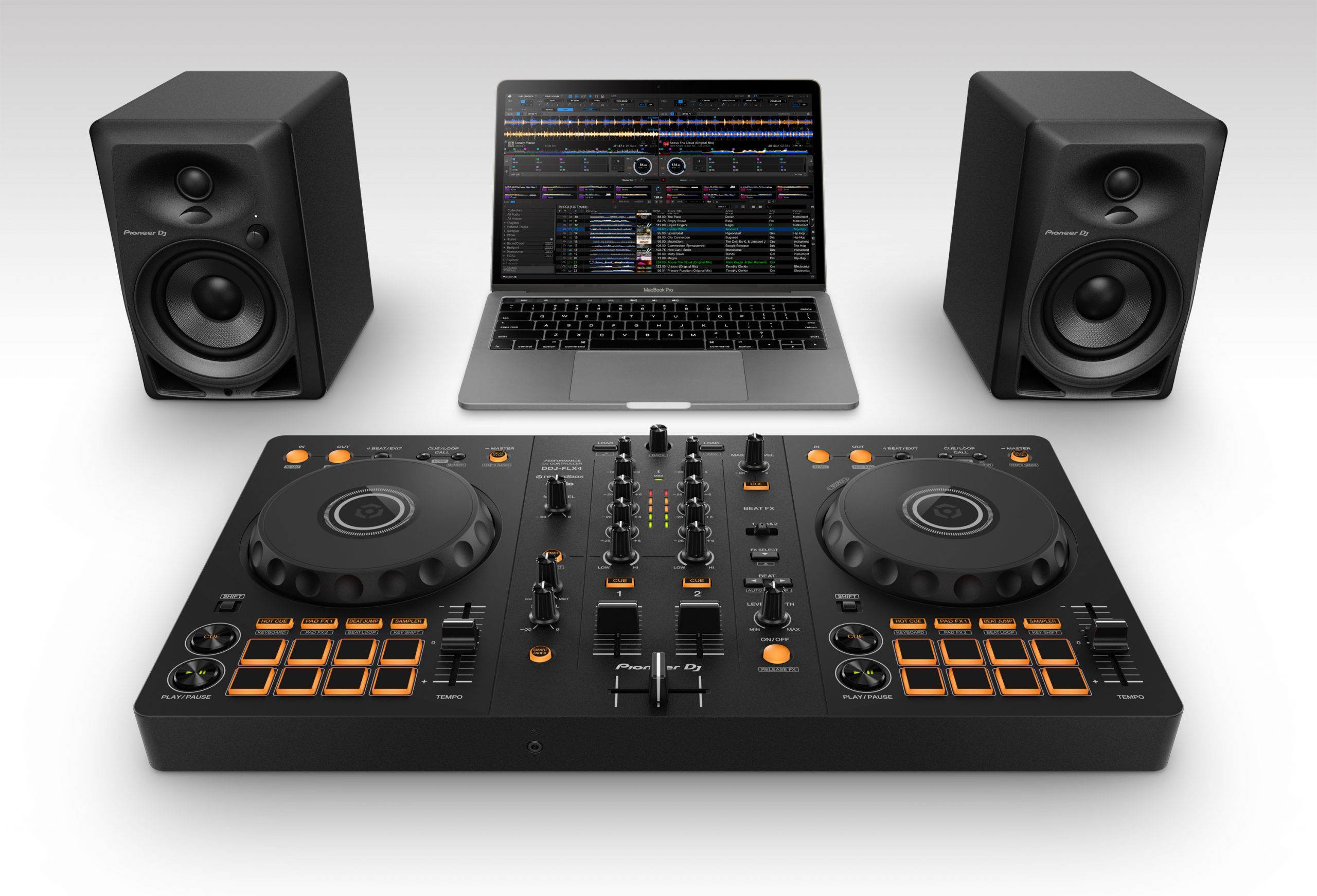 PIONEER DJ DDJ FLX4 CONTROLLER MIDI REKORDBOX SERATO DJ LITE - immagine 3