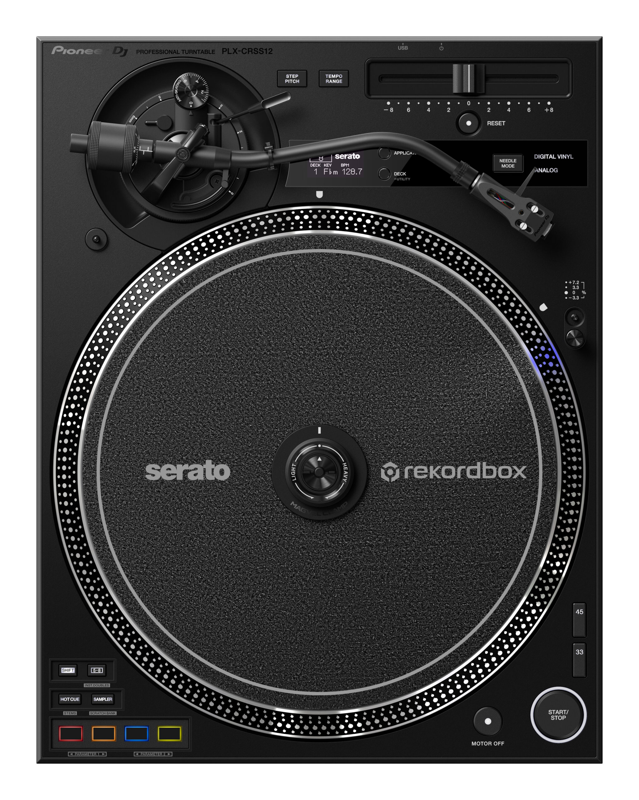 PIONEER DJ PLX CRSS12 giradischi professionale ibrido digitale/analogico - immagine 13