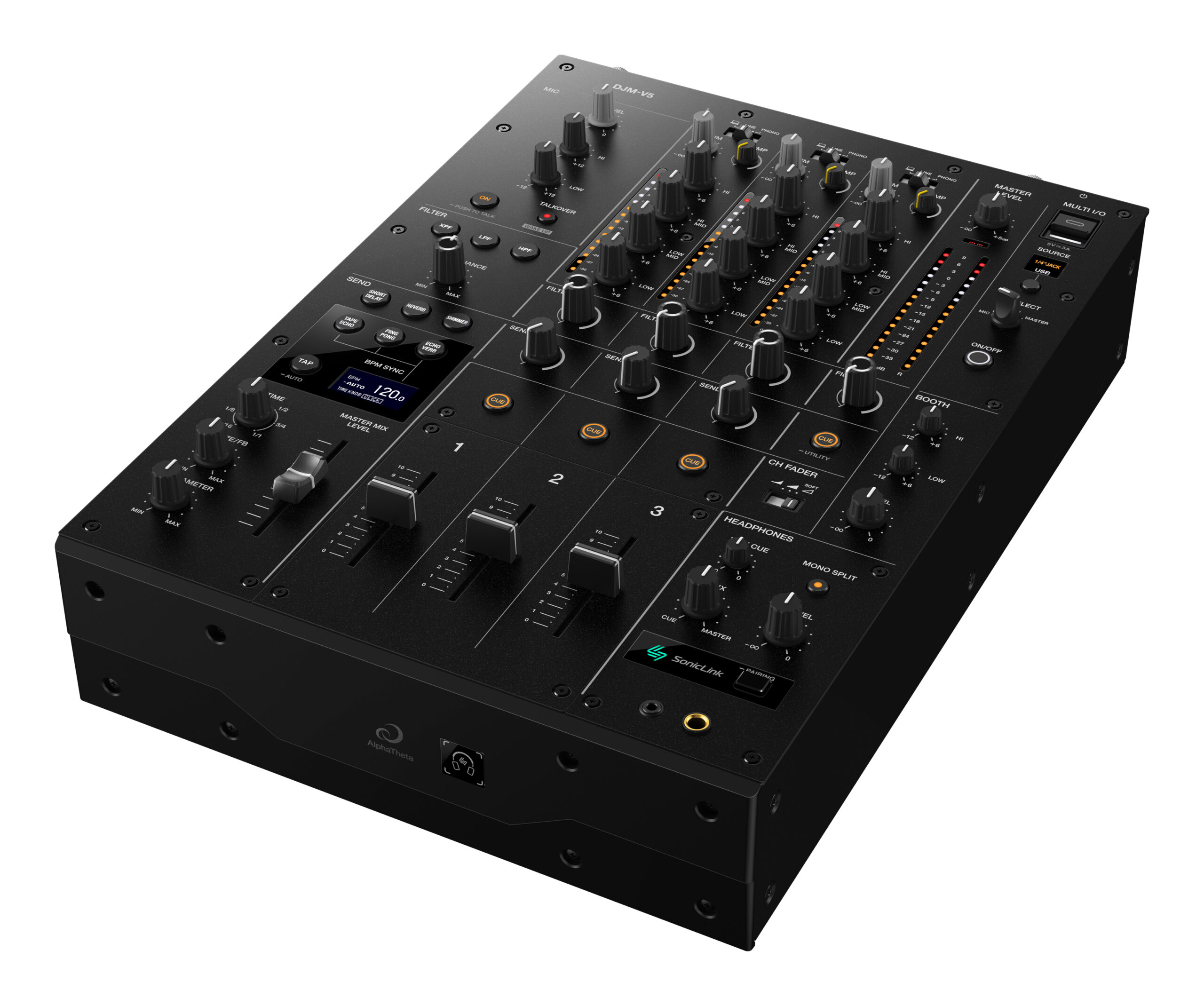 ALPHATHETA DJM V5 3 CHANNEL MIXER DJ - immagine 2